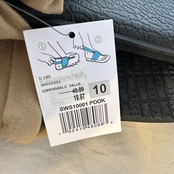 Sanuk  Women's Yoga Sling Ella Sandal Women Size 10  Khaki retail   $40  NWT - Picture 3 of 6